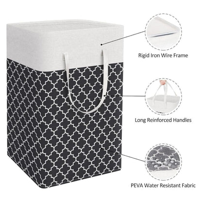 Foldable Square Laundry Basket