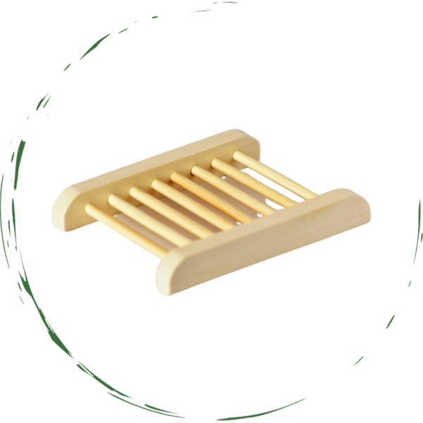Natural Bamboo Soap Bar Dish