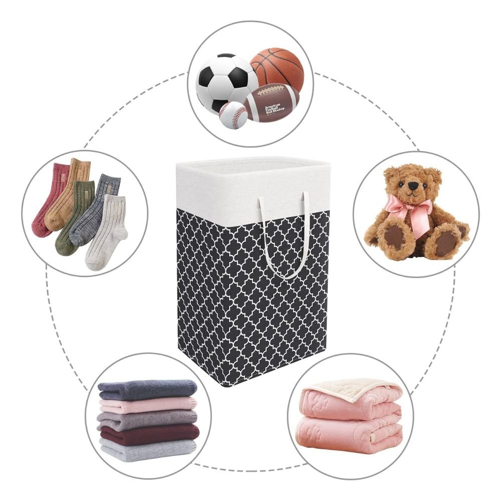 Foldable Square Laundry Basket